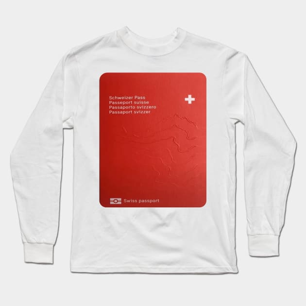 Suiss Passport Long Sleeve T-Shirt by Islanr